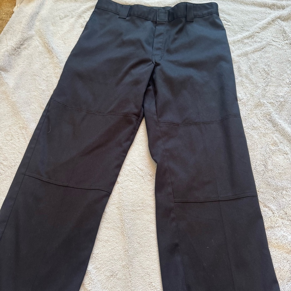 Dickies Flex Loose Fit Men's Black Pants with Belt Loops Size 38x41